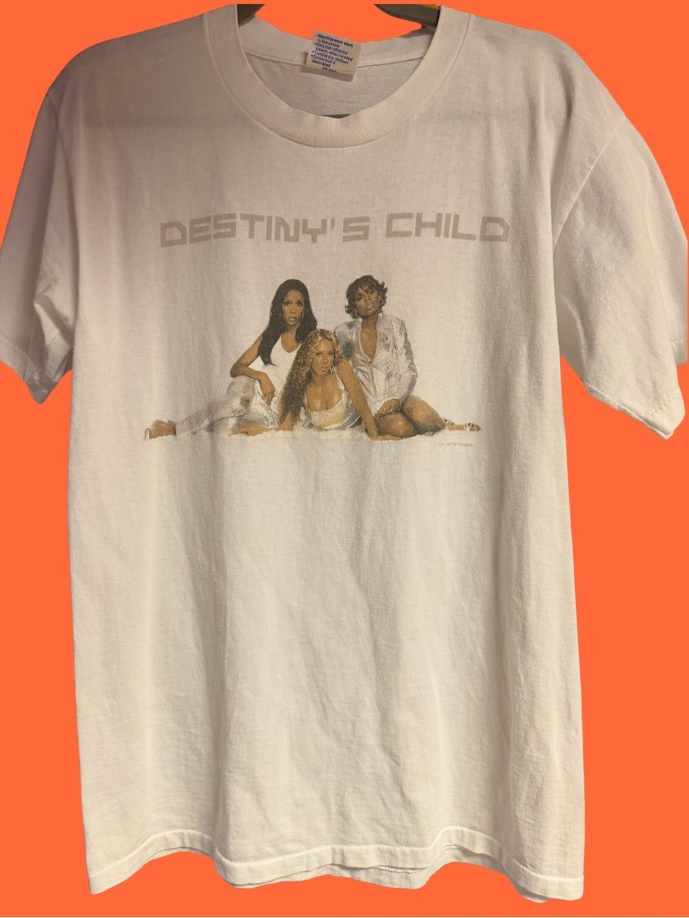 Vintage 2001 Destiny’s Child TRL Tour Tee M Beyoncé Y2K